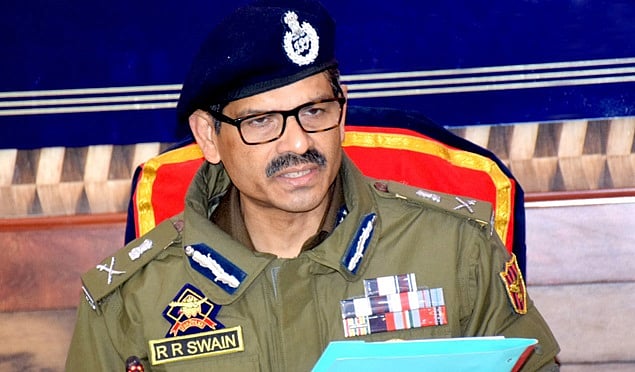 Jammu and Kashmir Police Chief RR Swain | - PTI